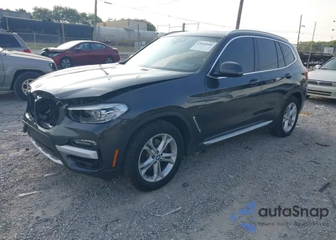 2019 BMW X3 Sdrive30I from USA, damaged, VIN 5UXTR7C50KLR53357